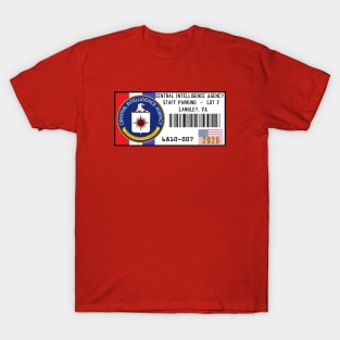 2025 CIA Headquarters Vehicle Parking Permit T-Shirt